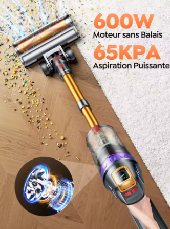 Aspirateur sans fil, 600 W