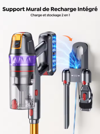 Aspirateur sans fil, 600 W