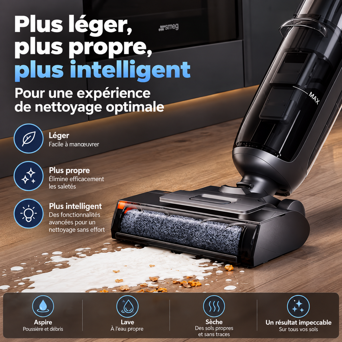 aspirateur laveur 2 en 1